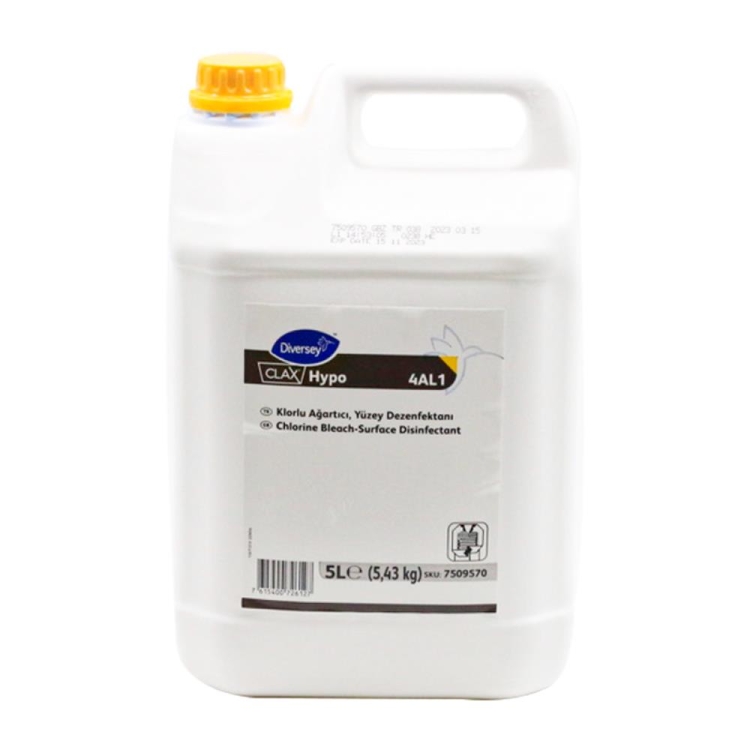 Diversey Hypo Klorlu Ağartıcı 4AL1 Dezenfektan 5.5 Kg 