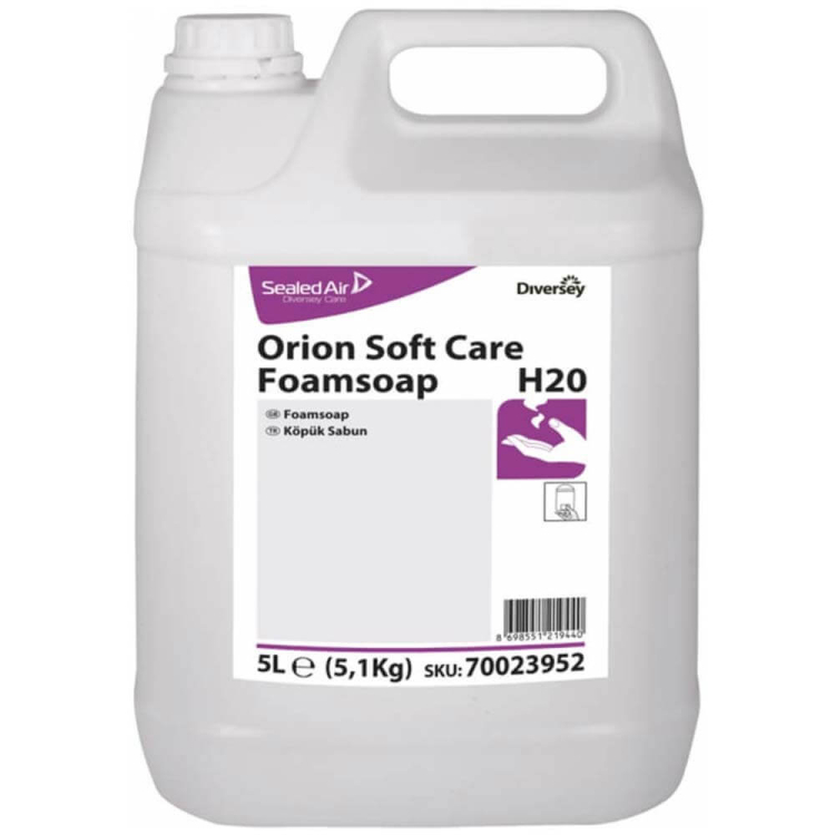 Diversey Orion Soft Care H20 Köpük Sabun 5 Lt 