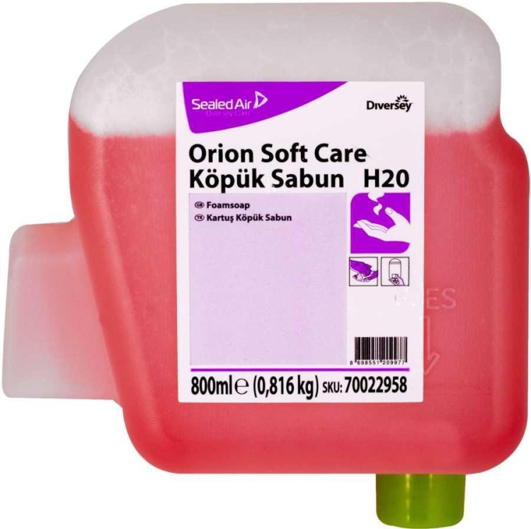 Diversey Orion Soft Care Kartuş Köpük Sabun 800 Ml 