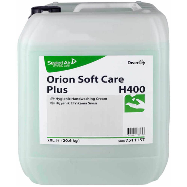 Diversey Orion Soft Care Plus H400 Dezenfektanlı Köpük El Sabunu 20 Lt 