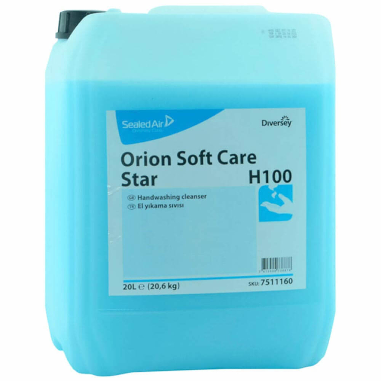 Diversey Orion Soft Care Star H100 Sıvı El Sabunu 20 Lt 