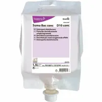 Diversey Suma Bac Conc D10 Konsantre Dezenfektanlı Yüzey Temizleyici QAC 1.5 Lt - 3