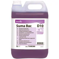 Diversey Suma Bac D10 Dezenfektanlı Yüzey Temizleyici QAC 5 Lt - 3