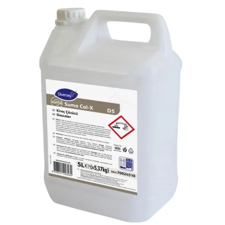 Diversey Suma Cal-X D5 Bulaşık Kireç Çözücü 5 Lt - 2
