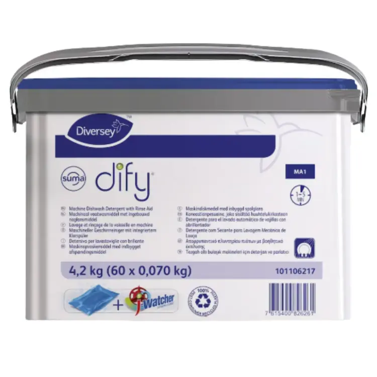 Diversey Suma Dify MA1 Bulaşık Makinesi Tableti 70 Gr 60 Adet - 2