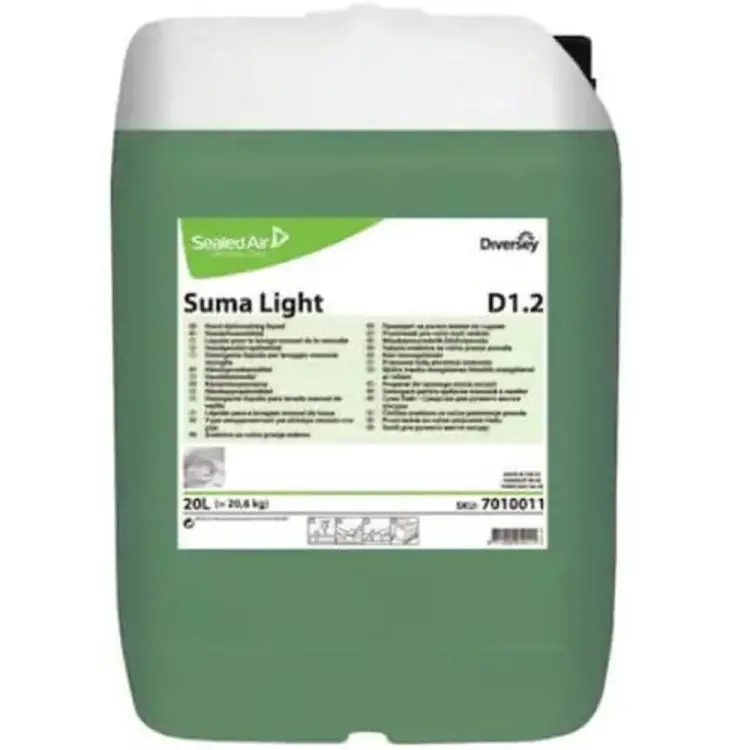 Diversey Suma Light D12 Elde Yıkama Bulaşık Deterjanı 20 Lt - 3