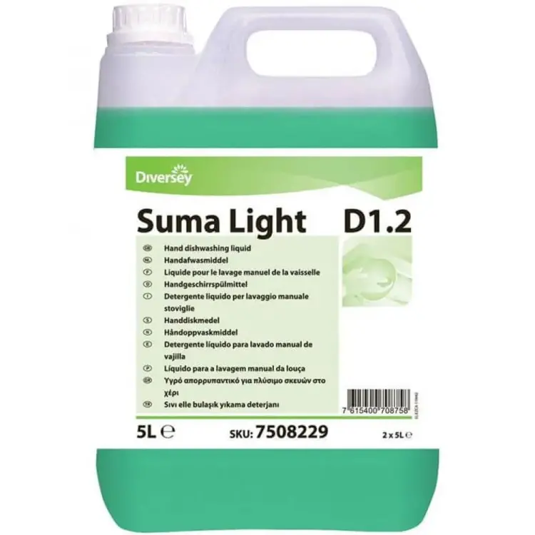 Diversey Suma Light D1.2 Elde Yıkama Bulaşık Deterjanı 5 Lt - 3