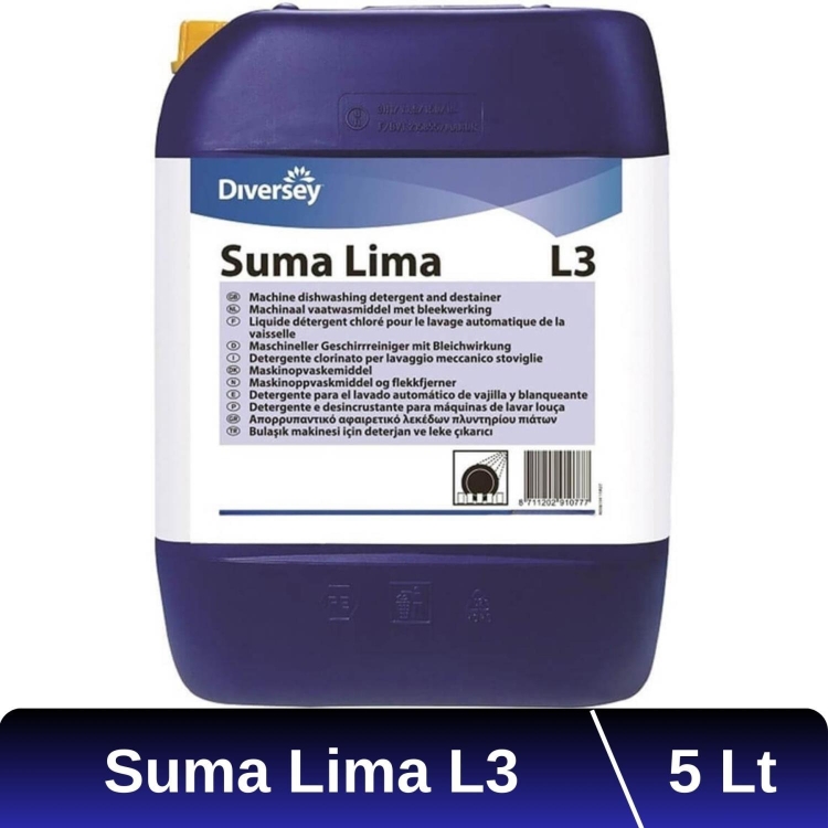 Diversey Suma Lima L3 Sıvı Bulaşık Deterjanı 5 Lt 