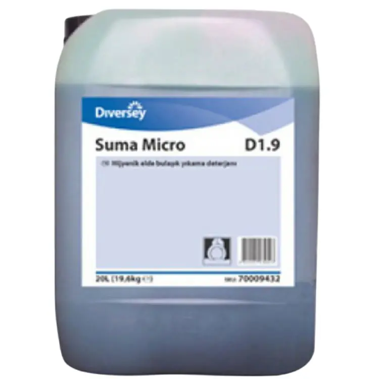 Diversey Suma Micro D1.9 Dezenfektanlı Elde Bulaşık Deterjanı 20 Lt - 2