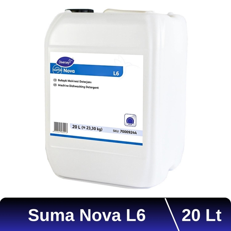 Diversey Suma Nova L6 Sıvı Bulaşık Deterjanı 20 Lt 