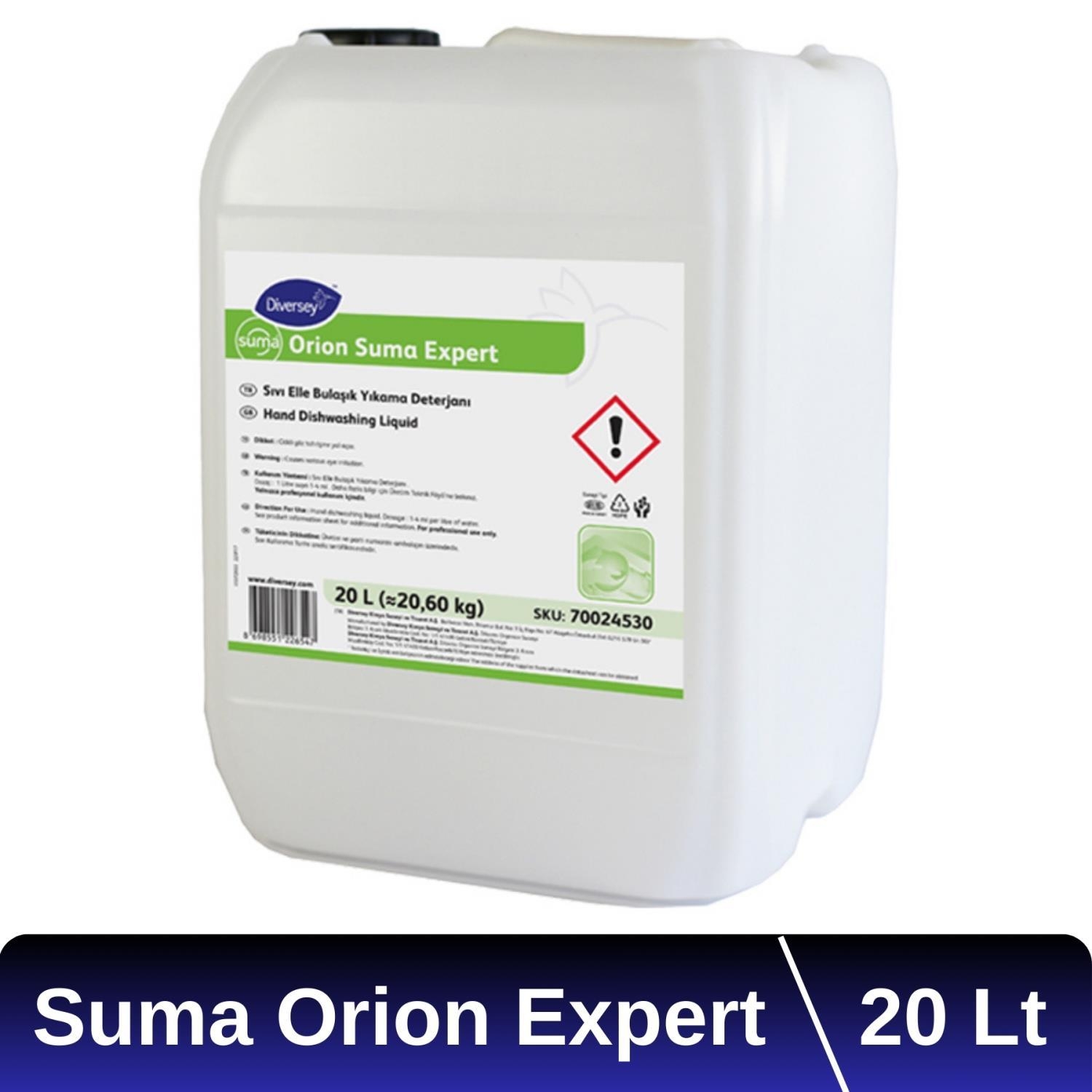 Diversey Suma Orion Expert Elde Yıkama Bulaşık Deterjanı 20 Lt