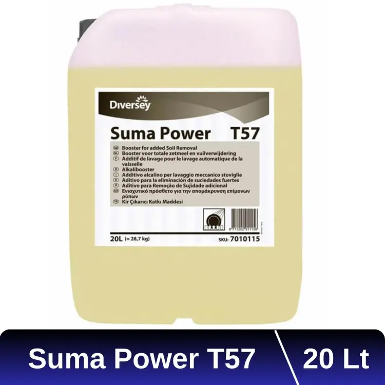 Diversey Suma Power T57 Bulaşık Makinesi Nişasta Çözücü 20 Lt - 1