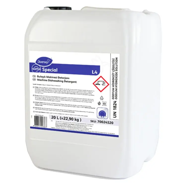 Diversey Suma Special L4 Endüstriyel Bulaşık Deterjanı 20 Lt - 2