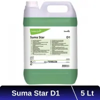 Diversey Suma Star D1 Elde Yıkama Bulaşık Deterjanı 5 Lt