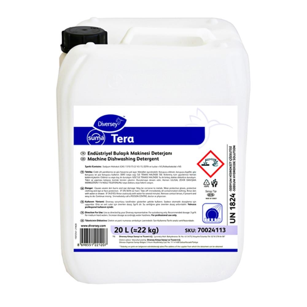 Diversey Tera Endüstriyel Bulaşık Deterjanı 22 Kg