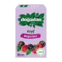 Doğadan Böğürtlenli Karışık Bitki Çayı 18 Li