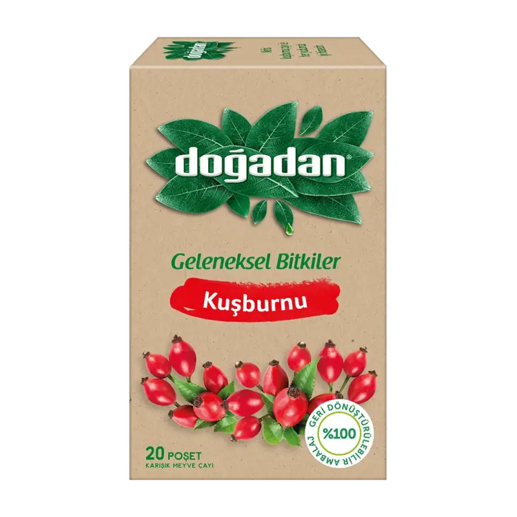 Doğadan Kuşburnu Çayı 18 Li - 1