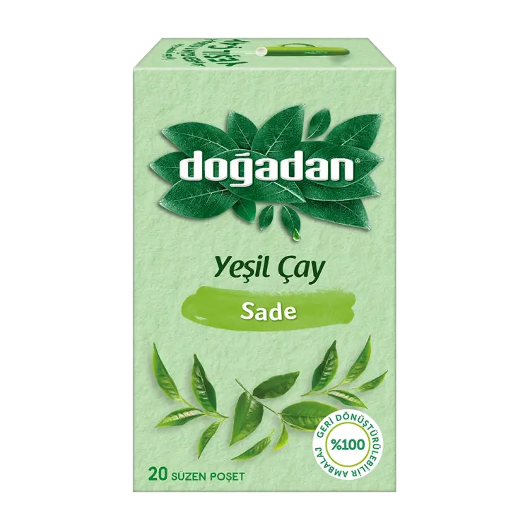 Doğadan Sade Yeşil Çay 18 Li - 3