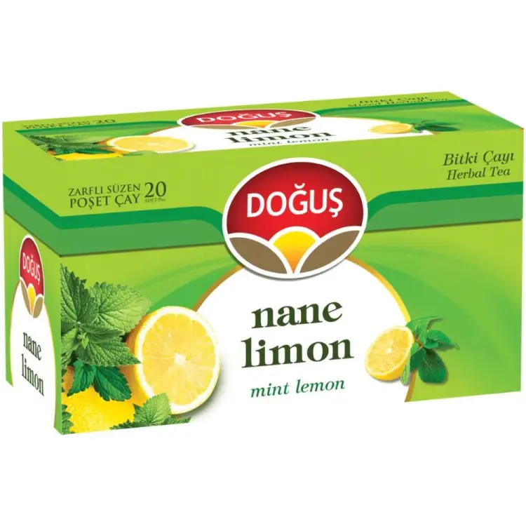Doğuş Bitki Çayı Nane Limon 20 Li - Doğuş Çay