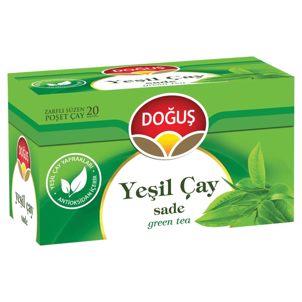 Doğuş Bitki Çayı Yeşil Çay Sade 20 Li