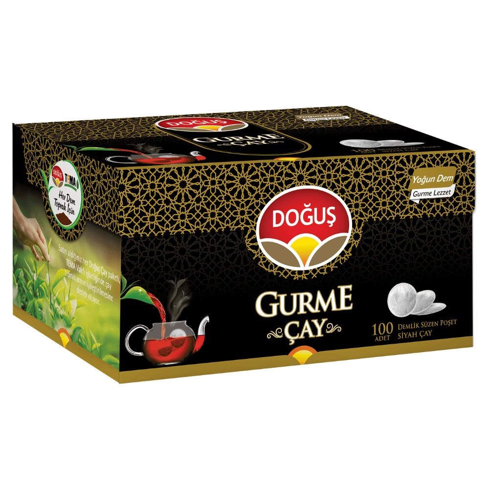 Doğuş Gurme Demlik Süzen Poşet Çay 2 Gr x 100 Lü