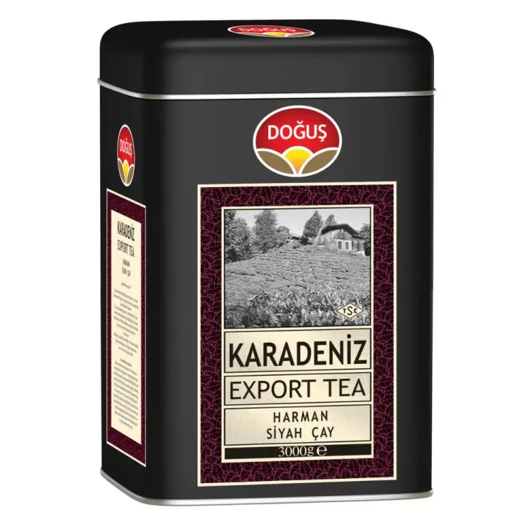 Doğuş Karadeniz Export Tea Harman Siyah Çay 3 Kg Teneke - 1