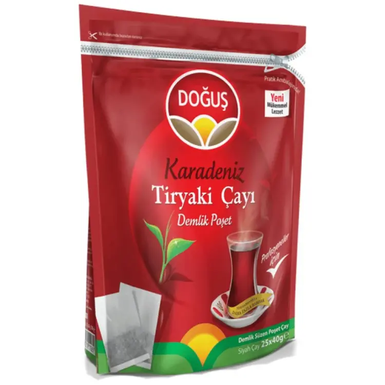 Doğuş Karadeniz Tiryaki Jumbo Demlik Poşet 40 Gr 25 Adet - 1