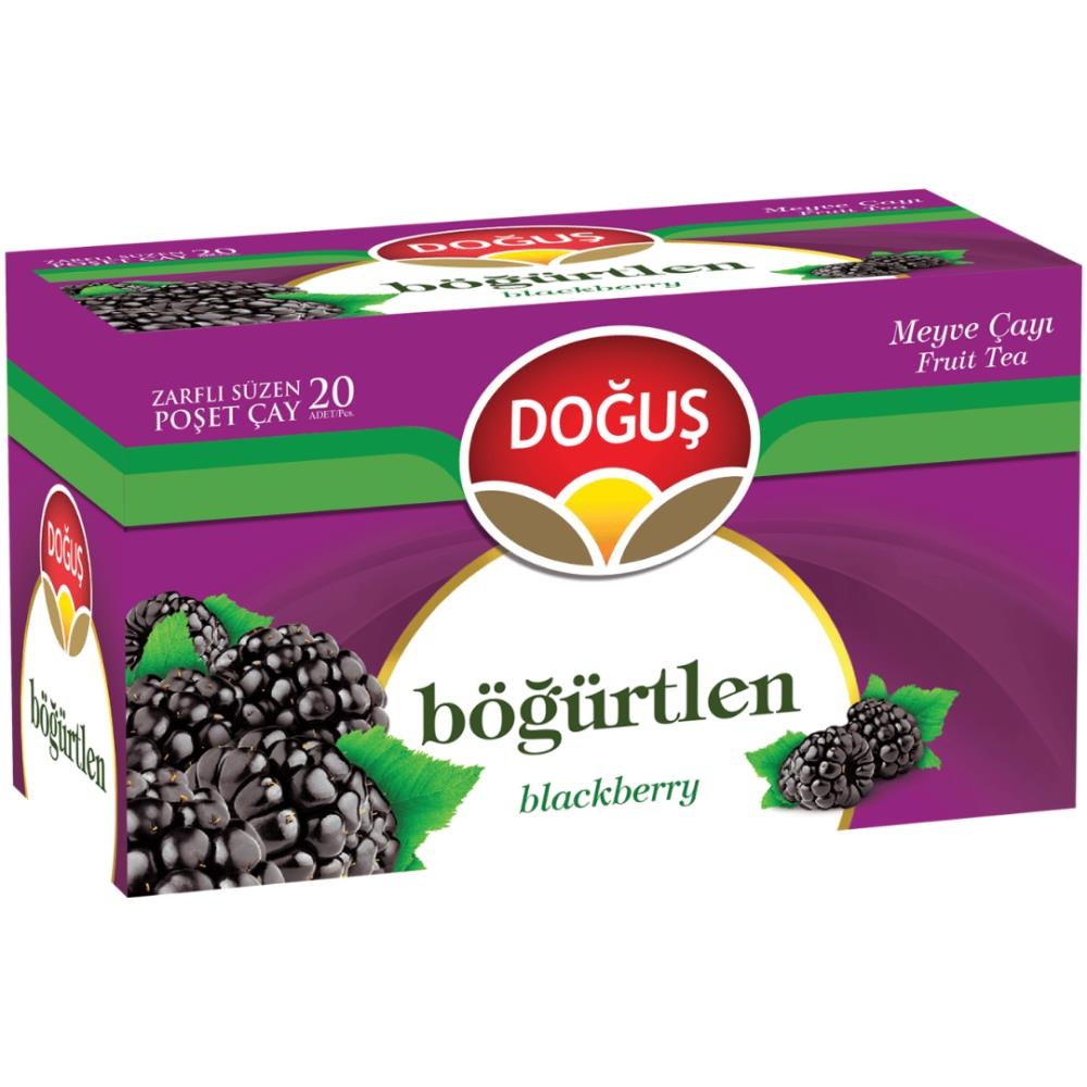 Doğuş Meyve Çayı Böğürtlen 20 Li