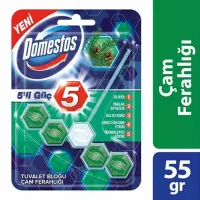 Domestos Klozet Blok 5 Li Top Çam Ferahlığı 55 Gr - 1