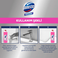 Domestos Professional Asidik Banyo Temizleyici 750 Ml - 4