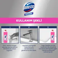 Domestos Professional Asidik Banyo Temizleyici 750 Ml - 4