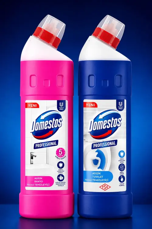 Domestos Professional Asidik Banyo ve Wc Temizleyici 750 Ml 2 li Set - 2
