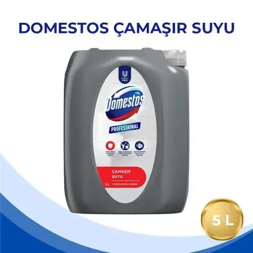 Domestos Professional Yoğun Kıvamlı Çamaşır Suyu 5 Lt - 1