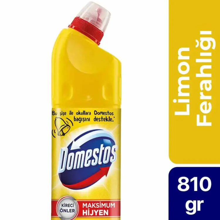 Domestos Ultra Çamaşır Suyu Limon Ferahlığı 810 Gr - 1