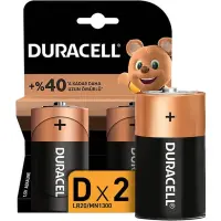 Duracell Alkalin D Pil 2 Li Paket LR20 MN1300