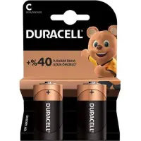 Duracell Orta Boy C Pil 2 Li Paket LR14 MN1400