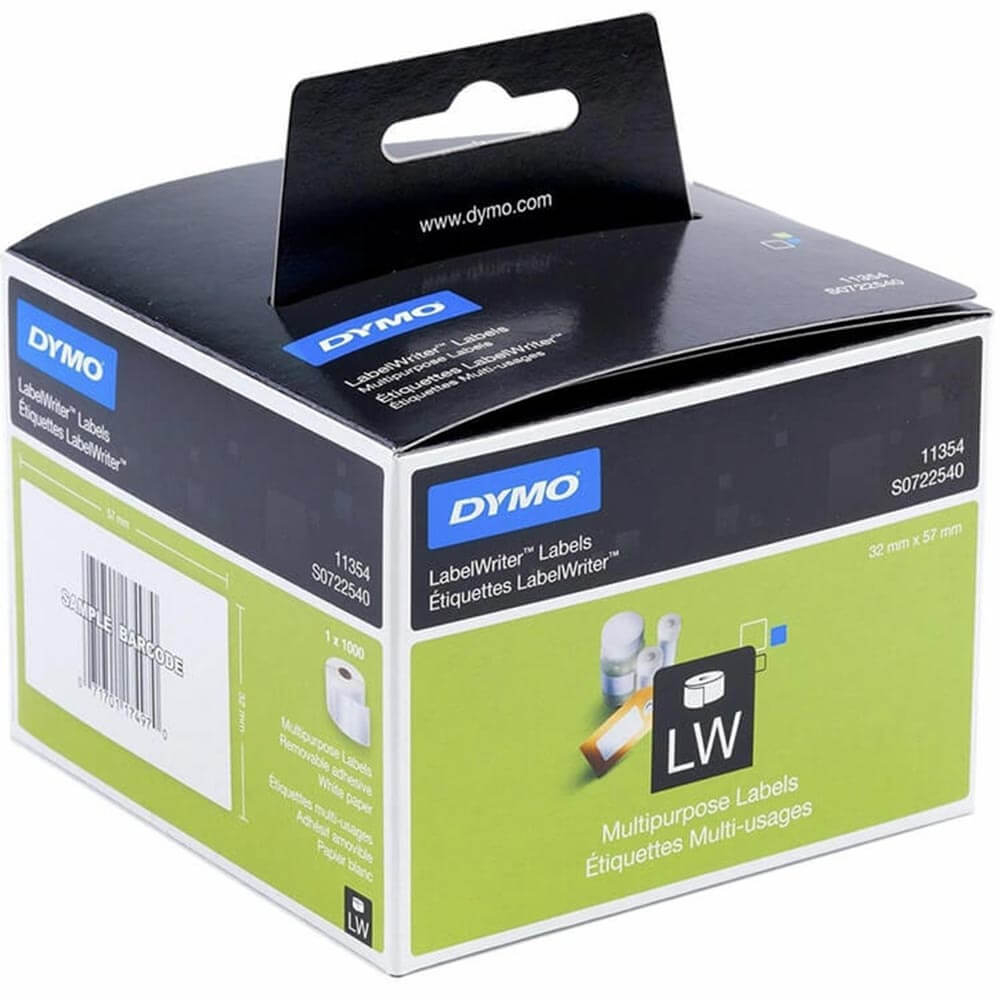 Dymo Çok Amaçlı Etiket 1000 Li 57 x 32 mm 11354