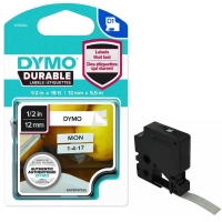 Dymo D1 Kalıcı Şerit 12 mm 5.5 Mt Beyaz Siyah 1978364 - Dymo