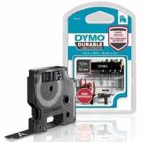 Dymo D1 Kalıcı Şerit 12 mm x 3 Mt Siyah Beyaz 1978365 - Dymo