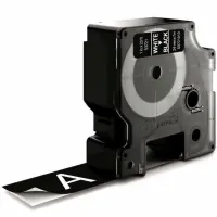 Dymo LabelManager D1 Yedek Şerit 24 mm x 7 Mt Siyah Beyaz 53721 - 1