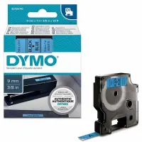 Dymo LabelManager D1 Yedek Şerit 9 mm x 7 Mt Mavi Siyah 40916 - 1