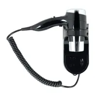 Easton ES5504B Saç Kurutma Makinesi 1600W Siyah Otel Tipi