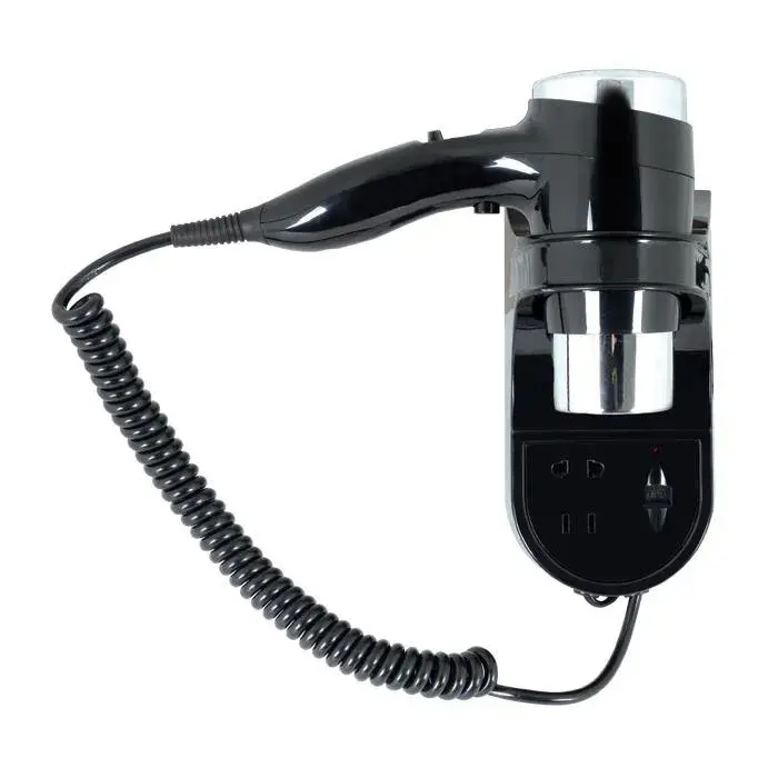 Easton ES5504B Saç Kurutma Makinesi 1600W Siyah Otel Tipi - 1