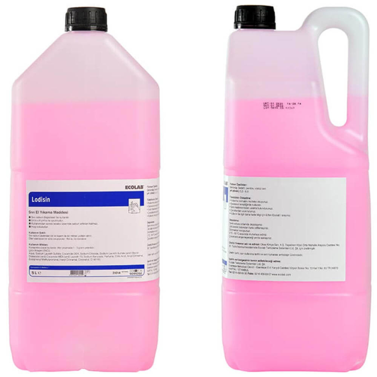 Ecolab Lodisin Sedefli El Sabunu Pembe 5 Kg 