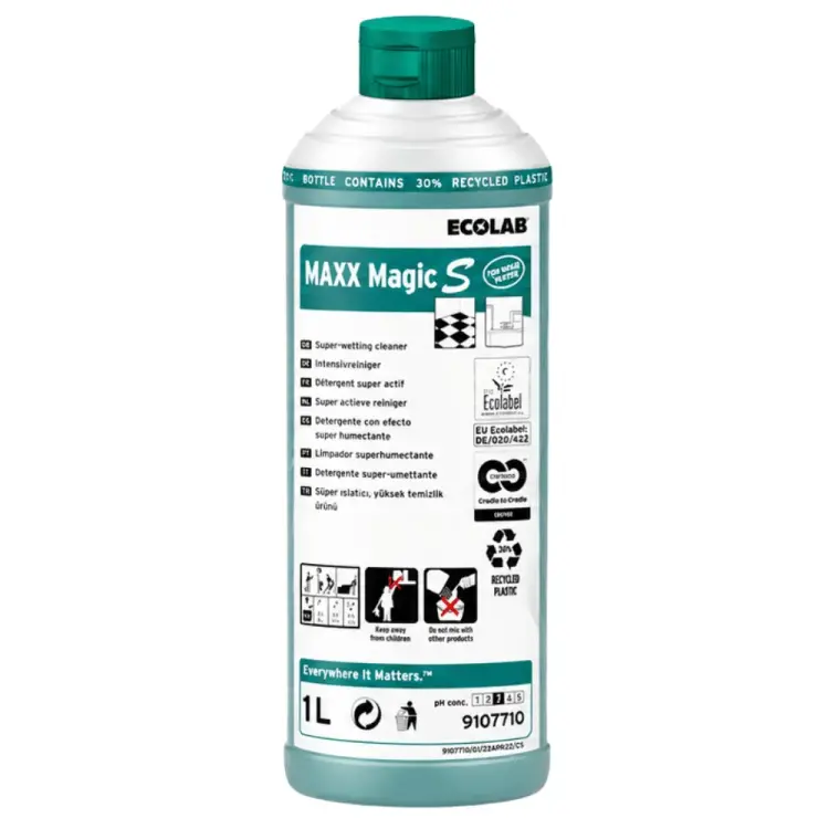 Ecolab Maxx Magic S Islatma Gücü Yüksek Temizleyici 1 Lt - 1