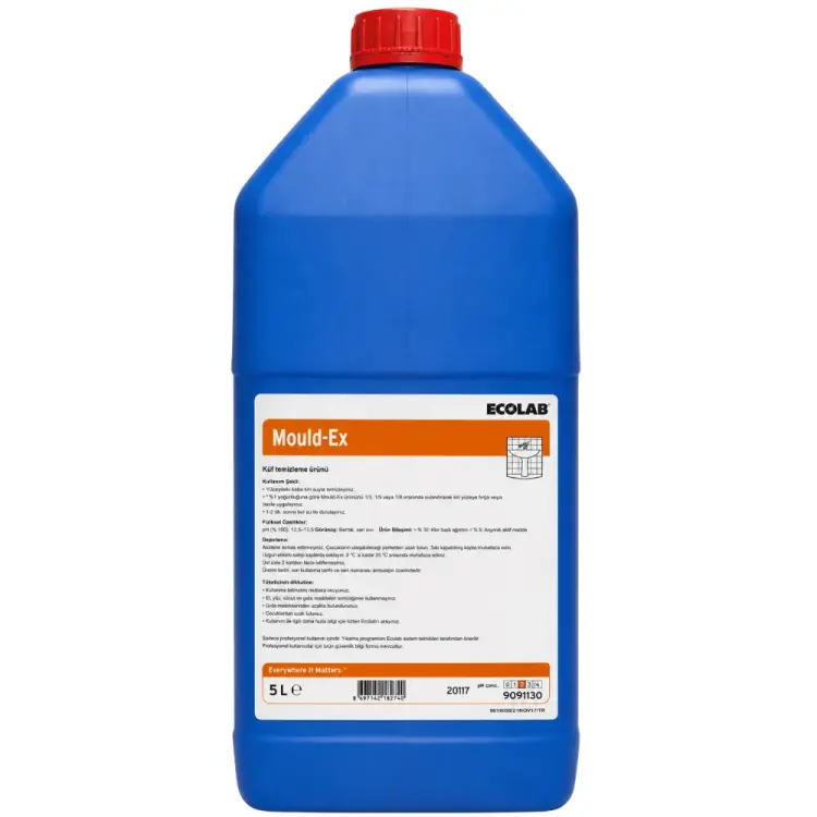 Ecolab Mould-Ex Banyo Derzleri için Ağartma Küf Temizleyici 5 Kg - 1
