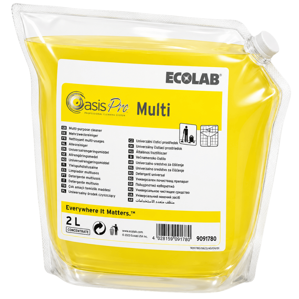 Ecolab Oasis Multi Nano Yüzey Bakım ve Temizleyici 2 Lt