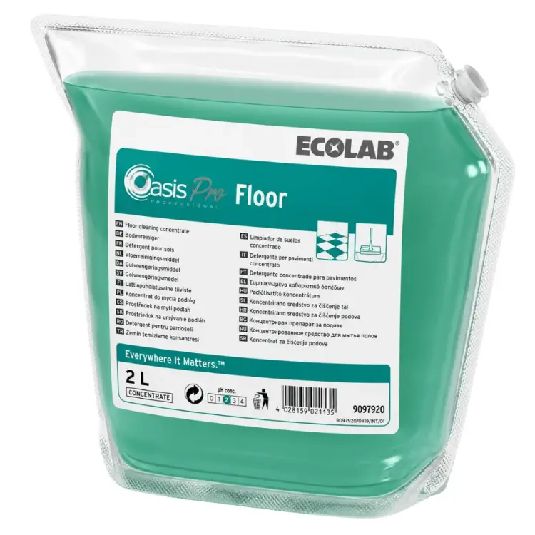 Ecolab Oasis Pro Floor Sıvı Zemin Temizleyici 2 Lt - 1