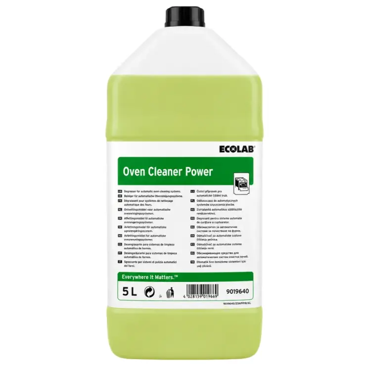 Ecolab Oven Cleaner Power Alkali Temizleme ve Yağ Çözücü Konsantre 5 Kg - 1
