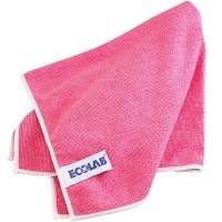 Ecolab Polifix Mikrofiber Temizlik Bezi Kırmızı 40x40 Cm - Ecolab